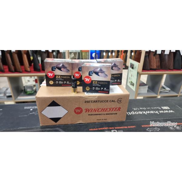 50 cartouches Winchester cal 12  zz pigeon 36gr
