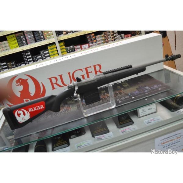 RARE CARABINE A VERROU RUGER M77-GS GUNSITE SCOUTE SYNTH�TIQUE  INOX CALIBRE 308 W NEUVE