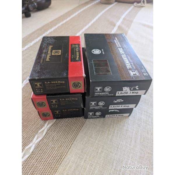 Munitions 5.6�50r mag