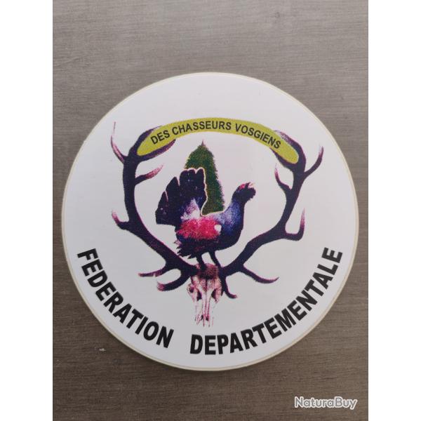 Autocollant chasse fdc88