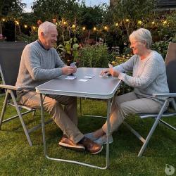 Table pliante rectangulaire de camping 120 x 60 x 70 cm