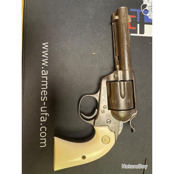 Plaquettes pour colt bisley  ivoirine / m�daillon colt