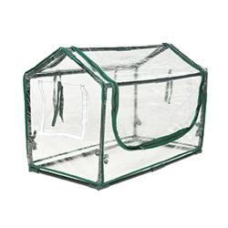 Serre plastique cadre m&eacute;tal 40x78x50cm