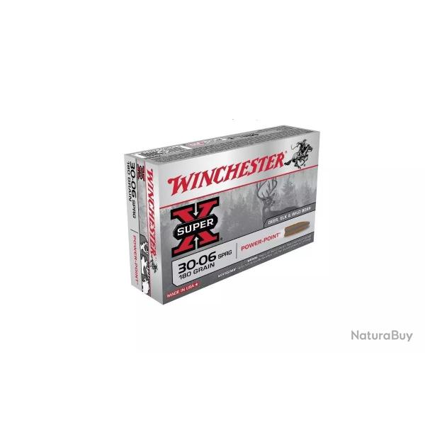 MUNITIONS WINCHESTER 30-06 180GR POWER POINT X300