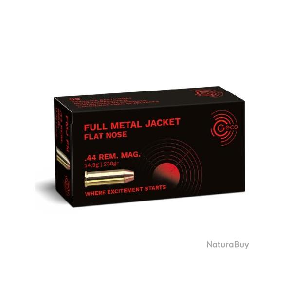 GECO cal.44 Rem Mag FMJ Round Nose /50
