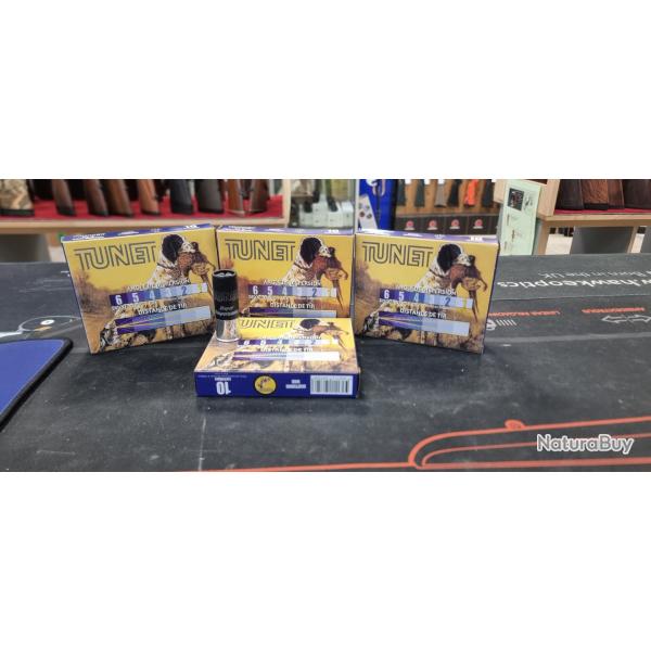 2 btes de 10 cartouches cal 12 Tunet super dispersante 36gr