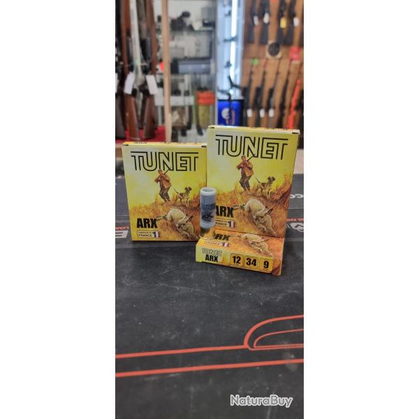 5 btes de 10 cartouches tunet Arx 34gr