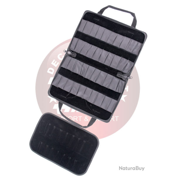 Amont P0008 Mallette de rangement pour 40 couteaux en nylon