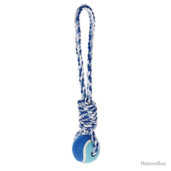 Jouet corde + balle pour chien 32 x 8 x 7 cm