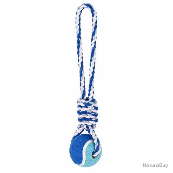 Jouet corde + balle pour chien 32 x 8 x 7 cm