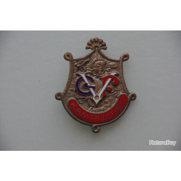 GUERRE  INDOCHINE  :  GRADE VOIE FERREE  --- KAMPUCHEA  -----------------D.O.M ----------------