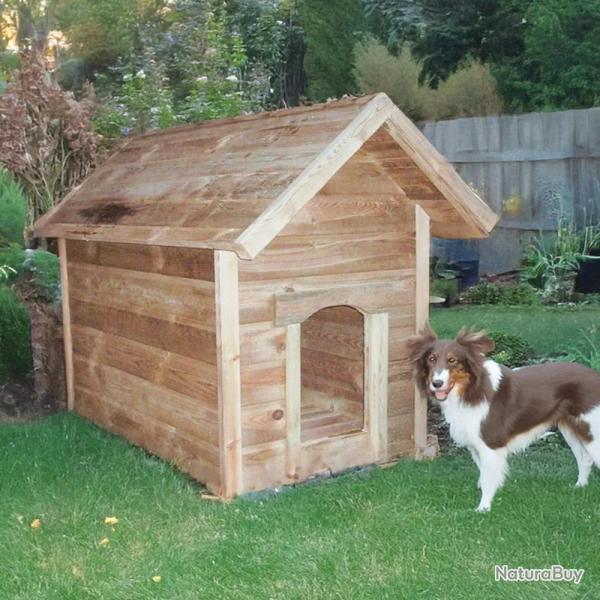 Niche XXL grand chien en pin autoclave 115�80�106 cm