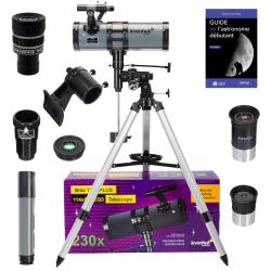 Pack T&eacute;lescope Levenhuk Blitz 114S Plus avec Zoom et accessoires