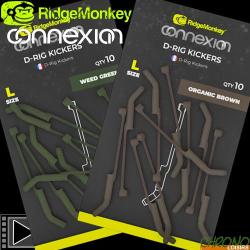 Adaptateur RidgeMonkey Connexion D-Rig Kickers Large (par 10) Weed Green