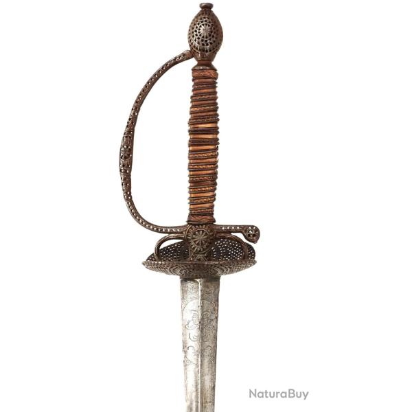 PE DE VILLE OU DE COURS EN FER AJOUR  PAS D'ANE POQUE LOUIS XVI - FRANCE ANCIENNE MONARCHIE Bon