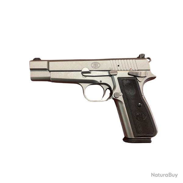 Pistolet semi-automatique FN HERSTAL high power cal.9mm gris ds 2x17