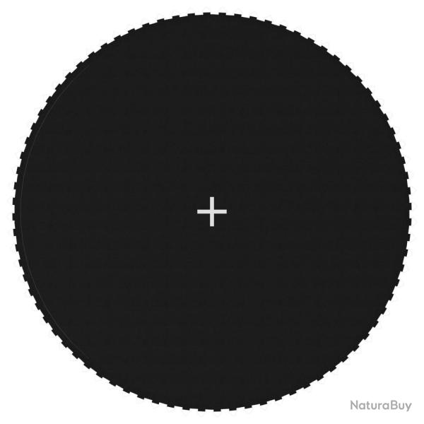 Tapis de saut Tissu Noir pour trampoline rond de 4,27 m