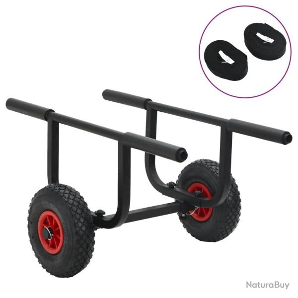 Chariot pour kayak 90 kg aluminium