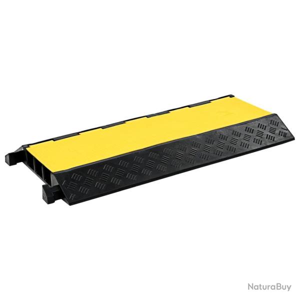 Rampe de protection de c�ble 3 canaux caoutchouc 93 cm