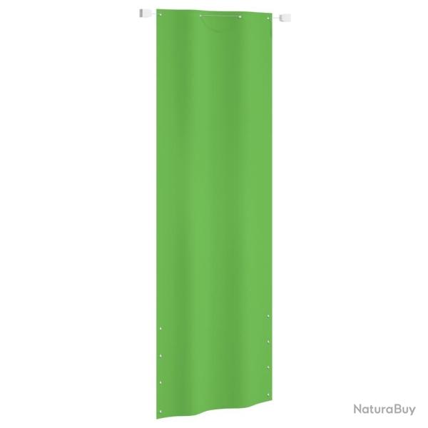 cran de balcon Vert clair 80x240 cm Tissu Oxford