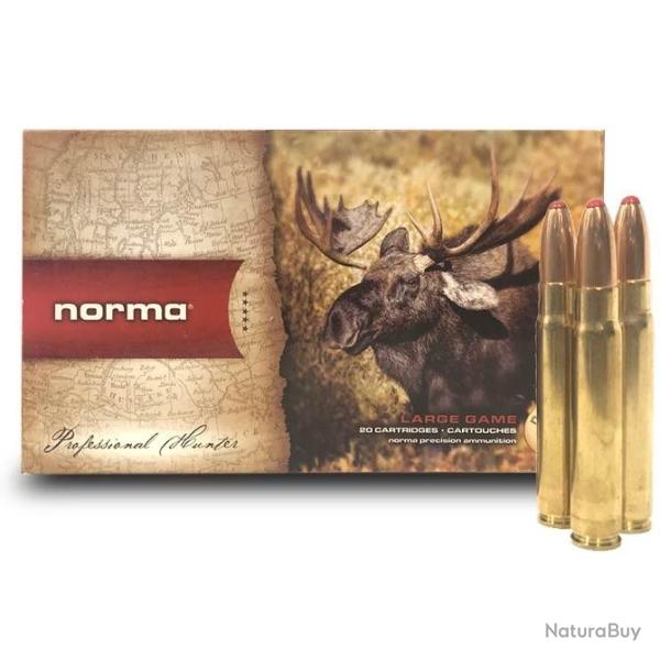 Munitions NORMA calibre 9.3x32 Plastic Point 285gr - 18.5g x20