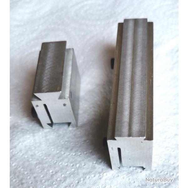 Jeu de r�hausses de vis�e( + 21mm de gain )pour Ansch�tz  54(1407-1413) -1807-1813