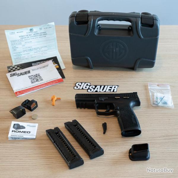 Pistolet Sig Sauer P322 + Point rouge