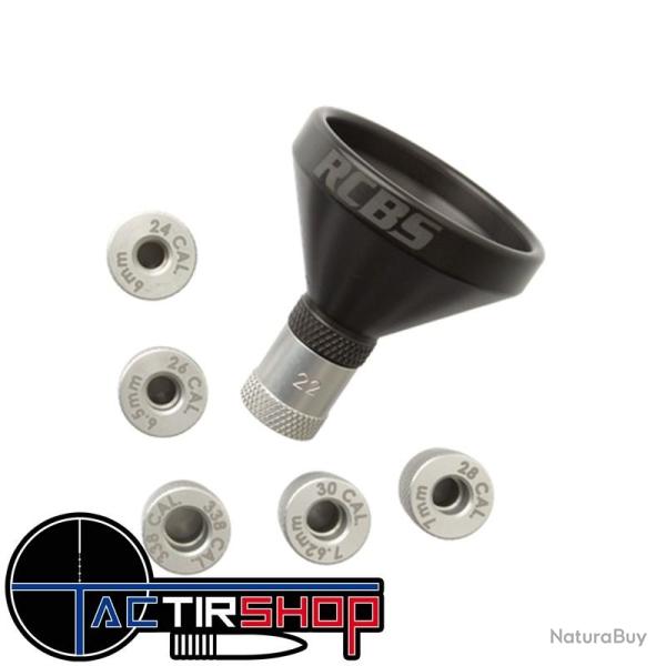 Kit d'entonnoir � poudre RCBS MatchMaster Powder Funnel Kit