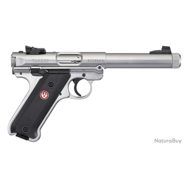 RUGER MARK IV TARGET INOX FILETE 22 LR