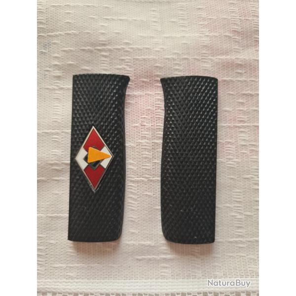 Paire de Plaquettes pour couteau HJ en reproduction  A25.1