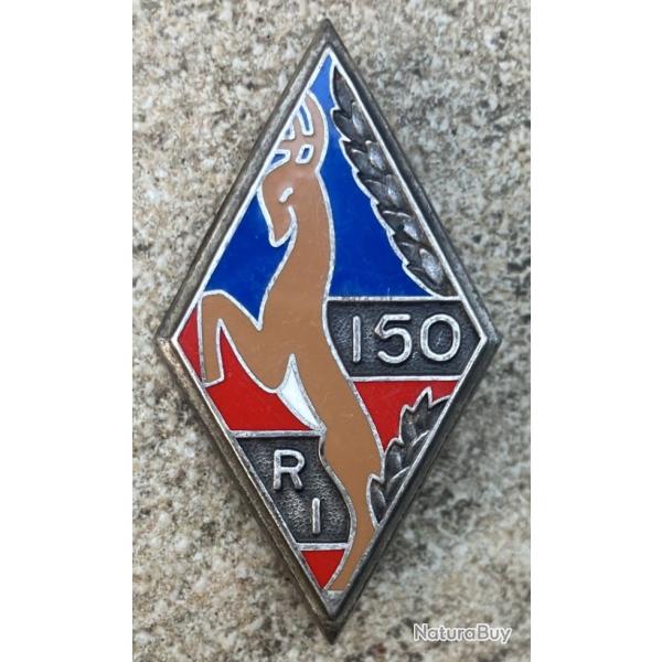 150� R�giment d'Infanterie, fixation 2 pontets, ocre
