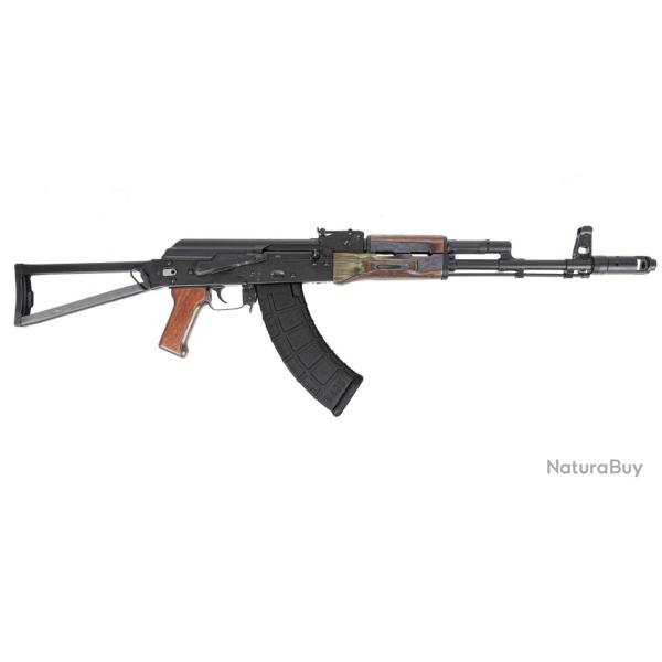 Carabine PSA AK-103 Premium Forged Classic Triangle Side Folding Rifle with Cleaning Rod, Voodoo