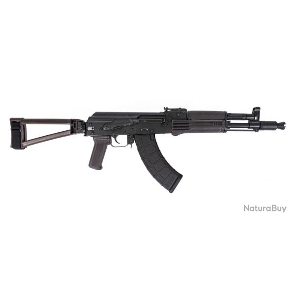 Carabine PSA AK-104 Side Folding Pistol Classic w/ Triangle Brace, Plum