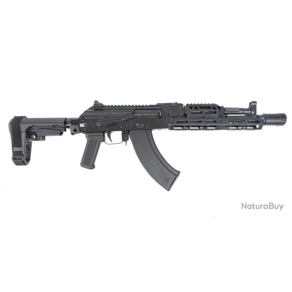 Carabine PSA AK-104 SBA3 Pistol with JL Billet Rail and Picatinny Railed dust cover