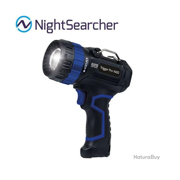 Lampe torche Nightsearcher Trigger Pro 1400 rechargeable - 1400 Lumens