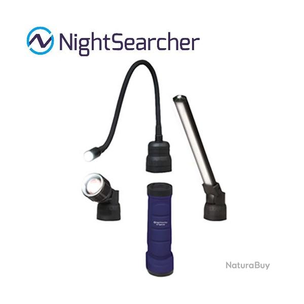 Lampe d'inspection Nightsearcher Tri-Spector rechargeable - 600 Lumens