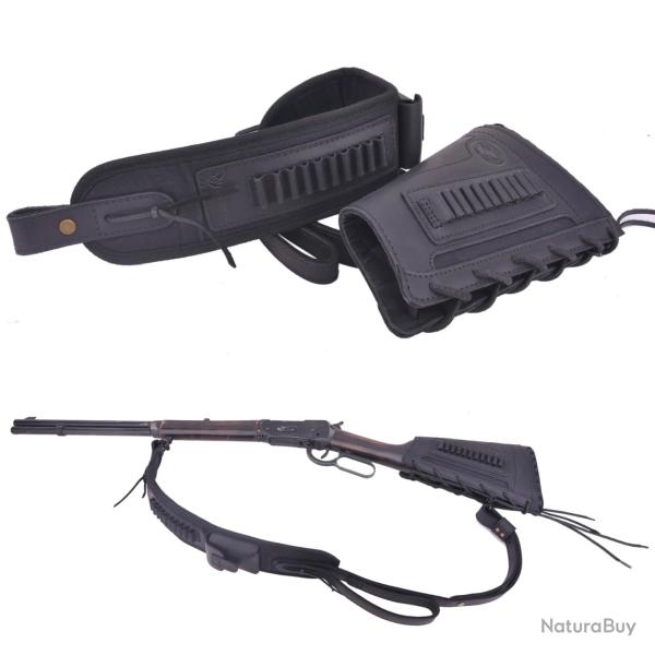 BUSC ET BRETELLE 22LR 17HMR ETC - NOIR - GAUCHER - LIVRAISON GRATUITE