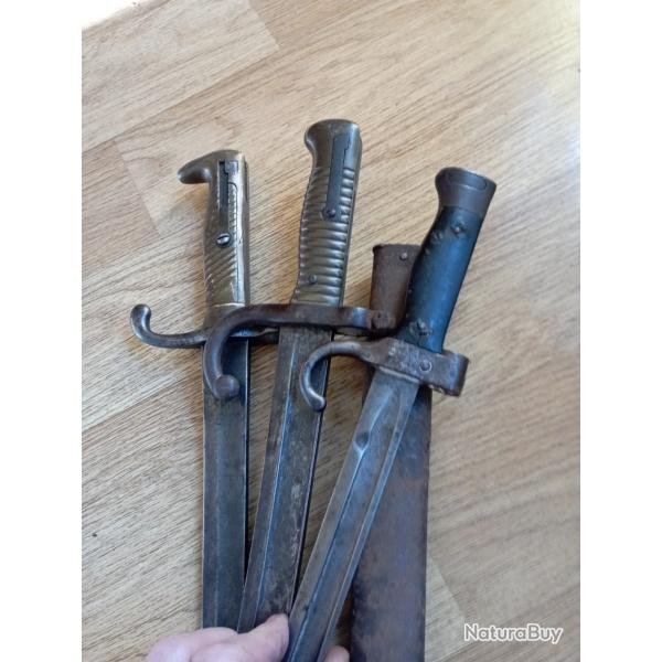 Lot de Ba�onnettes.