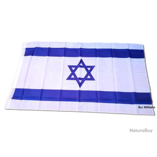 Drapeau Isra�lien neuf 100% polyester- 150X90 cm