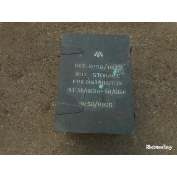 RAF ancienne petite caisse bois GB pour instrument N2