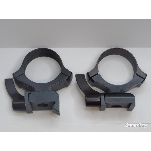 montage fixe KOZAP Alfa quick release diam 30mm pour CZ 550/557