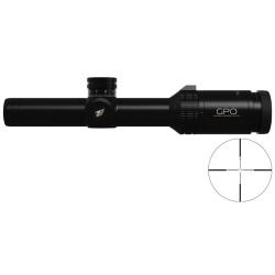 Lunette GPO Tactical 1-6x24 - Ref GRT610