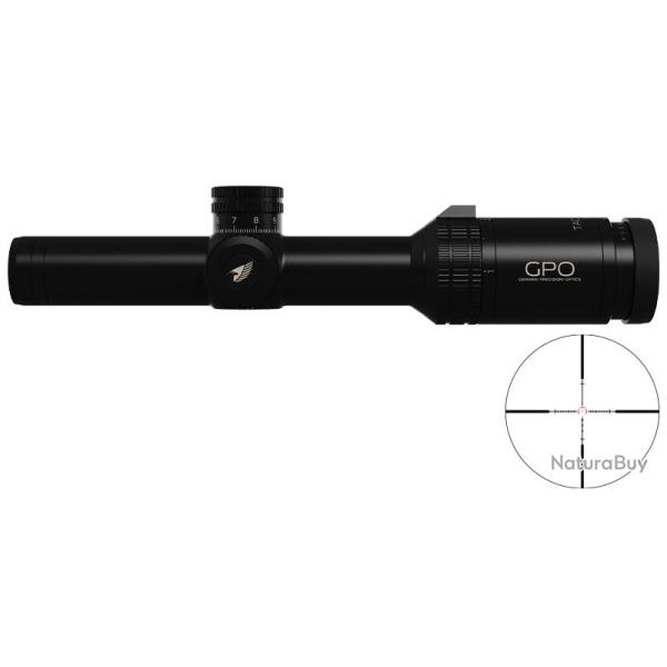 Lunette GPO Tactical 1-6x24 - Ref GRT610