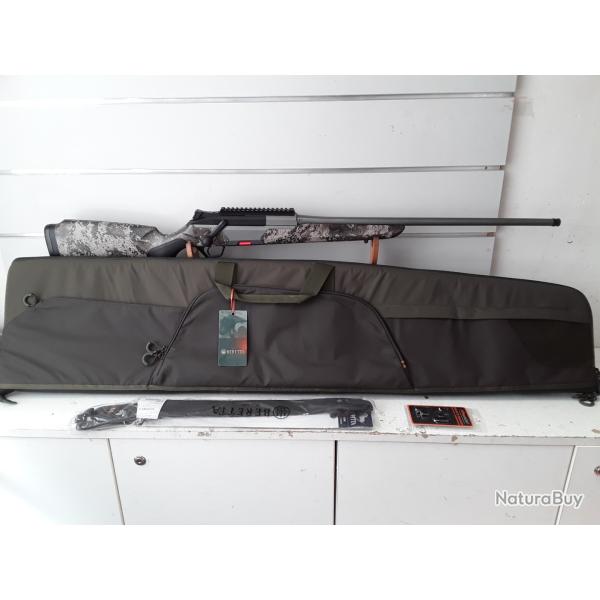 Carabine lineaire Beretta BRX1 cal.300win camo cerakote can.62cm + fourreau + bretelle + anneaux