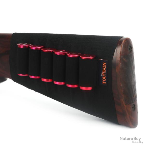 Cartouchi�re de crosse ambidextre tourbon 6 munitions pour arme calibre 16 - livraison gratuite