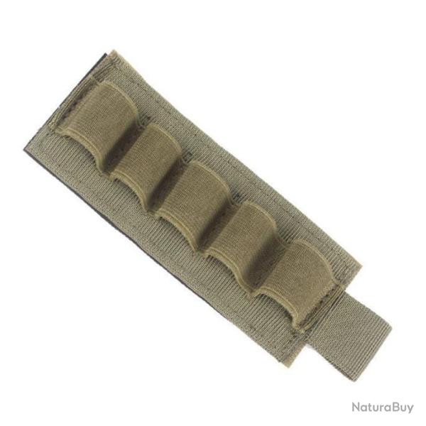 Cartouchi�re velcro 5 munitions calibre 16 - vert - livraison gratuite