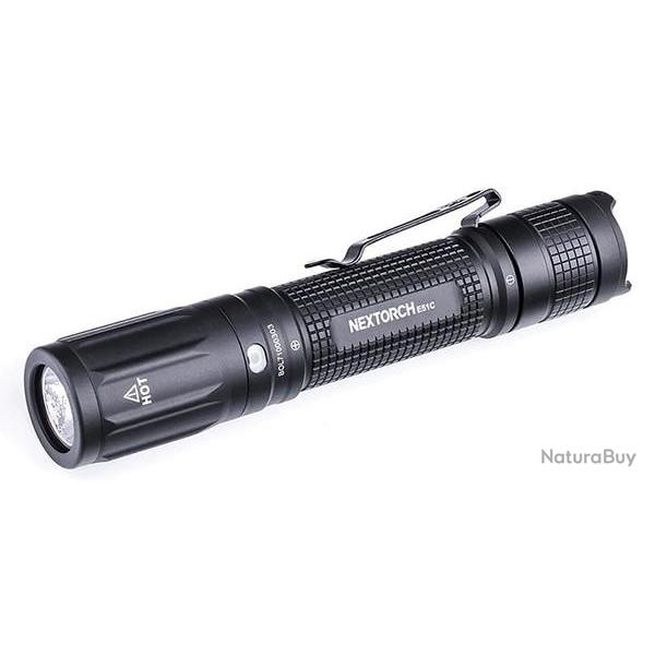Lampe torche Nextorch e51c noir 1600lm port�e 205m rechargeable