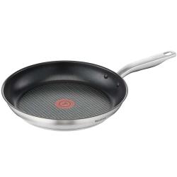 Po&ecirc;le Virtuoso 250&deg; rev&ecirc;tement antiadh&eacute;sif acier inox noir &Oslash;30 cm