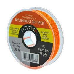 FIL DEVAUX BICOLOR TIGER 30M 0.18mm - 3.98kg