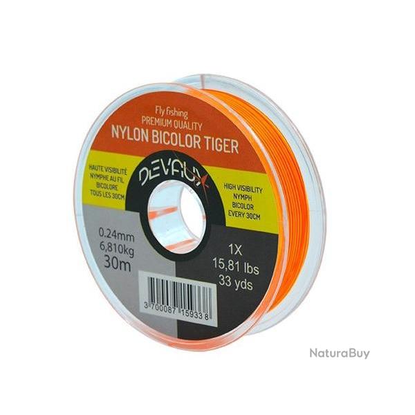 FIL DEVAUX BICOLOR TIGER 30M 0.20mm - 4.79kg